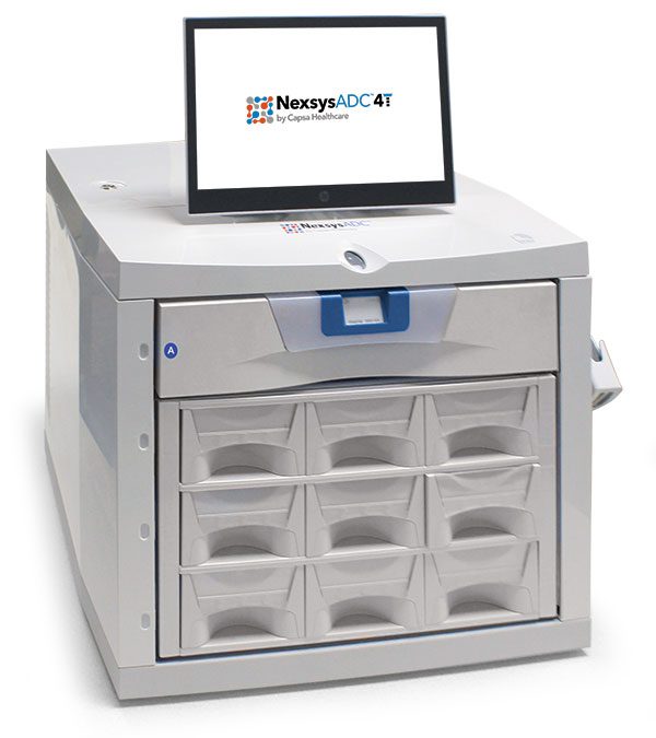 NexsysADC 4T Bundle 1: Secure Automated Medication Dispensing Cabinet with CAM and 3T Cassette by Capsa