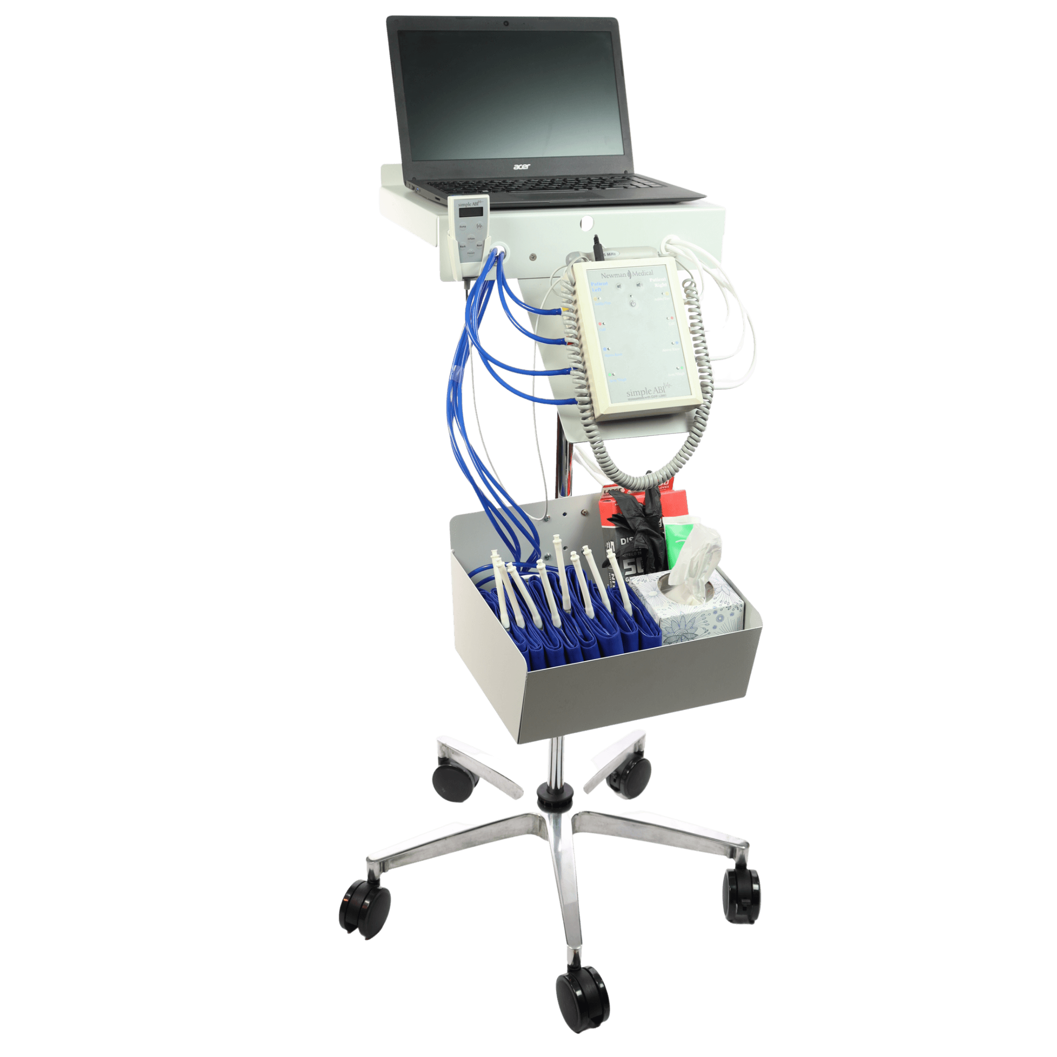 Newman Medical ABI-600CL ABI, TBI, Segmental, and Vascular Stress Studies