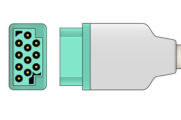 Cables & Sensors GE Healthcare > Marquette Compatible Direct-Connect ECG Cable