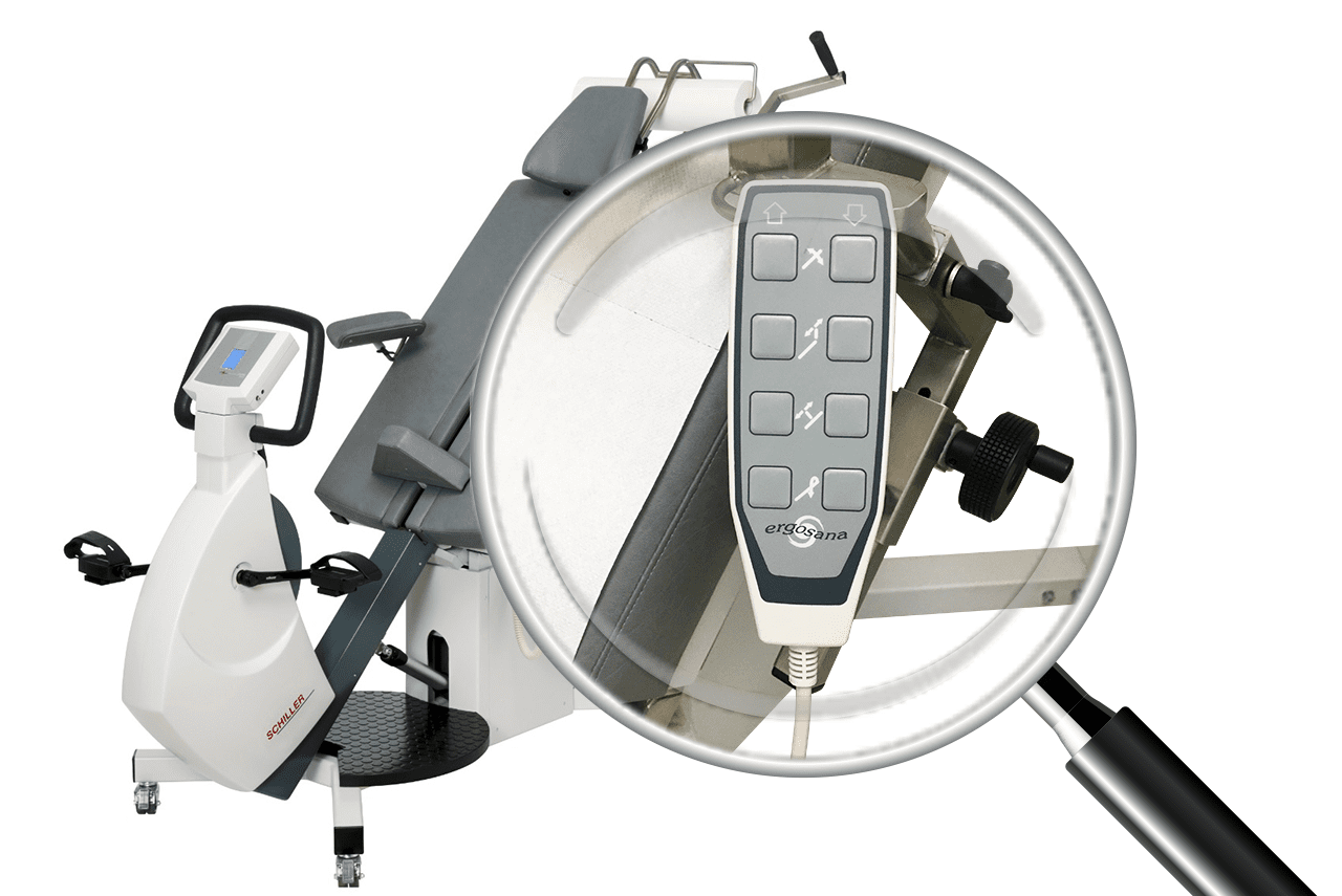 Schiller ERG 911 LS Echocouch - Special Ergometer for Exercise Echocardiography