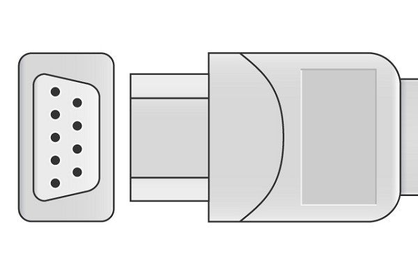 Cables & Sensors Mindray > Datascope Compatible SpO2 Adapter Cable - 0012-00-0516-01