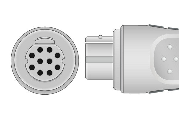 Cables & Sensors Datex Ohmeda Compatible SpO2 Adapter Cable - OXY-C3