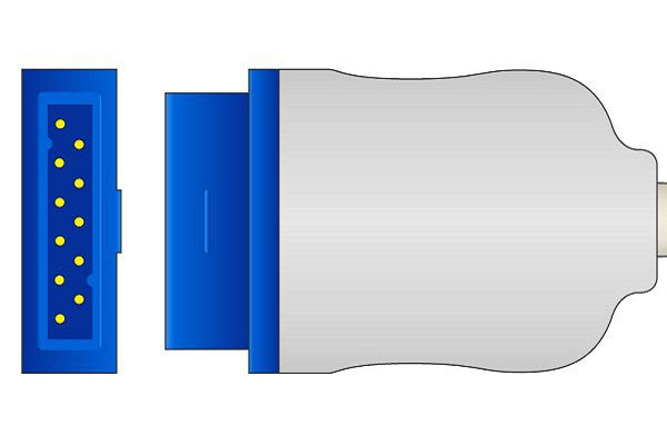 Cables & Sensors GE Healthcare > Marquette Compatible SpO2 Adapter Cable - 2027263-002