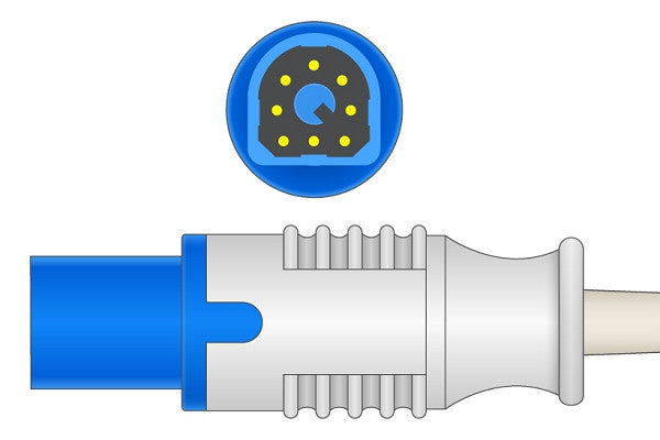 Cables & Sensors Philips Compatible SpO2 Adapter Cable - 989803148221