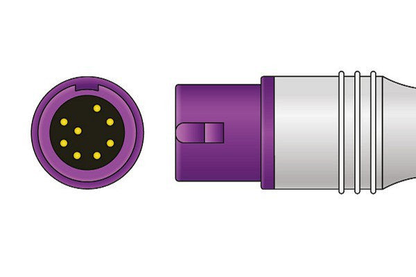 Cables & Sensors Mindray > Datascope Compatible SpO2 Adapter Cable - 115-020768-00