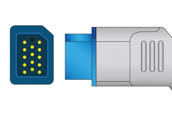 Cables & Sensors Nihon Kohden Compatible SpO2 Adapter Cable - JL-900P