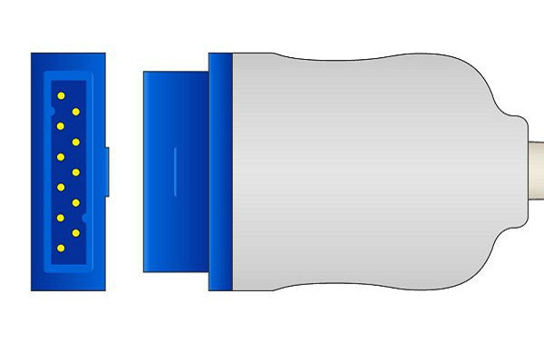 Cables & Sensors GE Healthcare > Marquette Compatible SpO2 Adapter Cable - 2021406-001