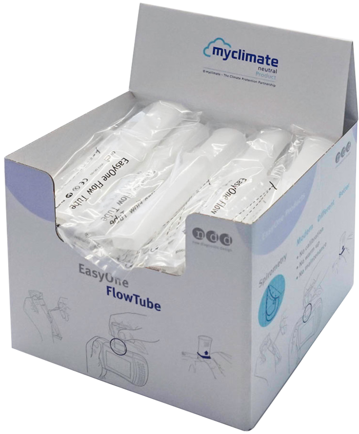 ndd EasyOne FlowTube Mouthpieces - Available in 50 or 200 Pack