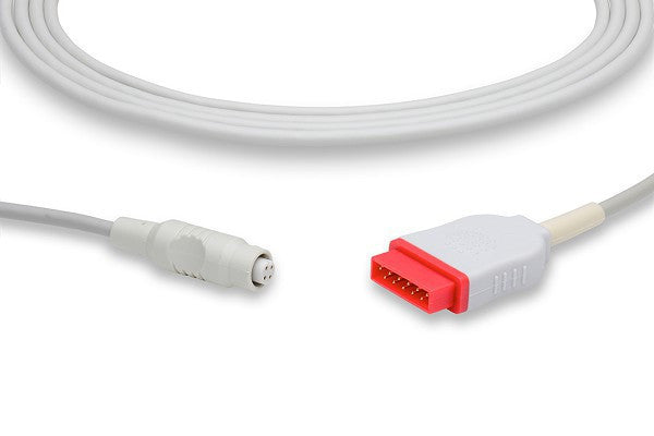 Cables & Sensors GE Healthcare > Marquette Compatible IBP Adapter Cable (OEM 22339301)