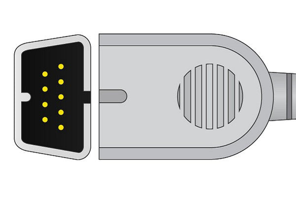 Cables & Sensors Nihon Kohden Compatible Short SpO2 Sensor