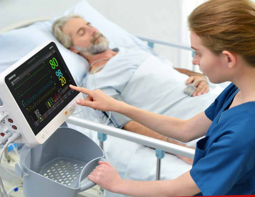 Mindray ePM 12M Patient Monitor with ECG: Advanced Vital Signs Monitoring for Improved Patient Care