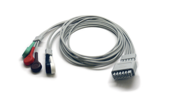 Mindray 5 Lead N/T ECG Snap Lead Wires - 24"