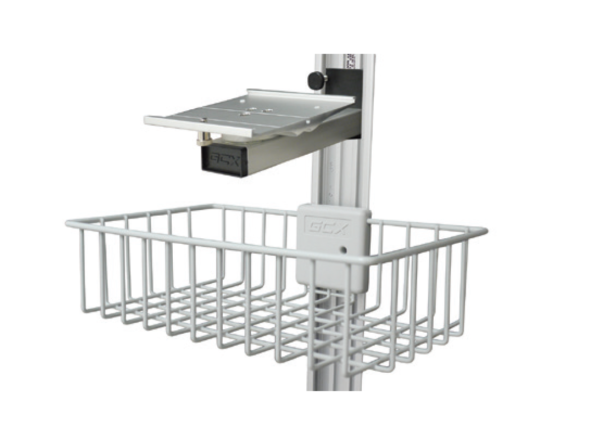 Mindray Accutorr Vital Signs 6" M-Series Wall Mount - Compact Space-Saving Design with Basket