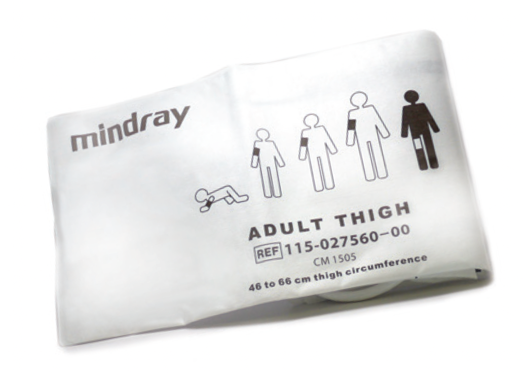 Mindray Thigh Single-Use Blood Pressure Cuff - The Hospital Equipment Company