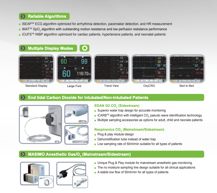 EdanUSA iM70 Patient Monitor