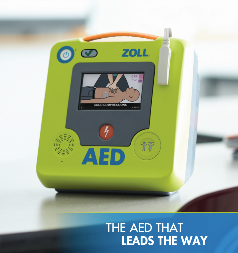 ZOLL AED 3 Semi-Automatic Package 8511-001101-01 | Advanced CPR Feedback & User-Friendly Design