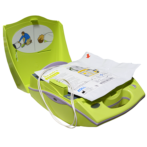 Certified Refurbished Zoll AED Plus with New Pads