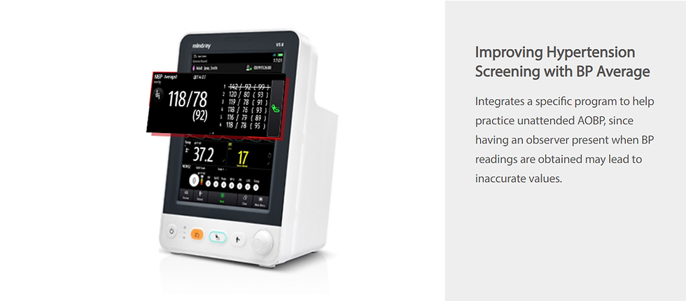 Mindray VS 8 Vital Signs Monitor