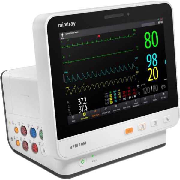 Mindray ePM 10M Patient Monitor: Enhanced Workflow & Advanced Patient Monitoring | The Hospital Equipment Company