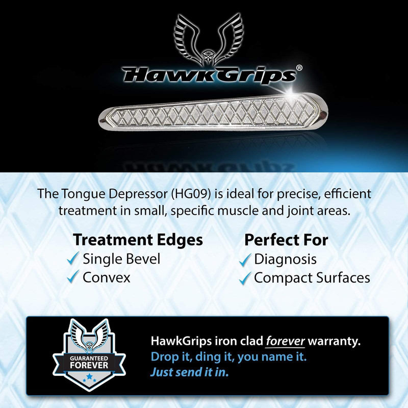 Hawkgrips HG9 Dual-Edge 'Tongue Depressor' - Precision Instrument for Effective Therapy