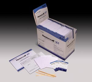 Hemoccult ICT Patient Collection Screening Kit, Contains: Physician Instructions, 40 Pt Envelopes Printed, Instructions, 3 Single Collection Devices, Sample Sticks, Collection Tissues & 1 Barrier Mailing Envelope