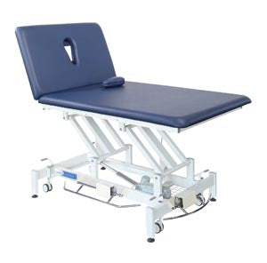 Treatment Table, 2-Section, Pewter Gray