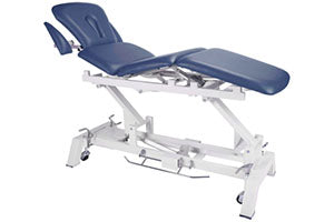 Treatment Table, 4-Section, Imperial Blue