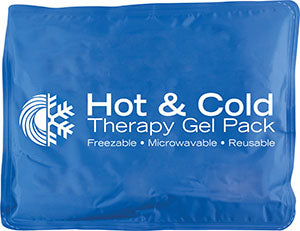 Gel Pack, Hot/Cold, 11 x 14" Low Back Soft Touch Premium Material Reusable