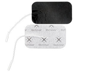 MultiStim Electrodes, 5cm x 9cm (2” x 3.5”), Rectangle, Cloth, 4/pk, 10 pk/bg, 1 bg/cs