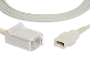 Cables & Sensors Spacelabs Compatible SpO2 Adapter Cable - 700-0906-00