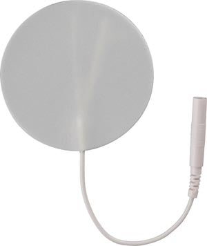 Compass Electrodes, Reusable, Round, White, Foam, Foil Packaging, 2 4/pk"