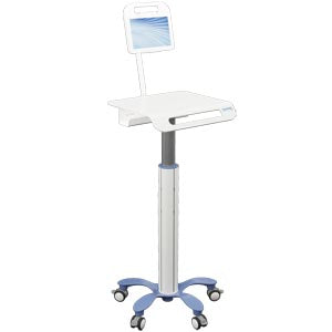 WorkFlo Roll Stand, Adjustable Height, VESA Mount, Locking Casters